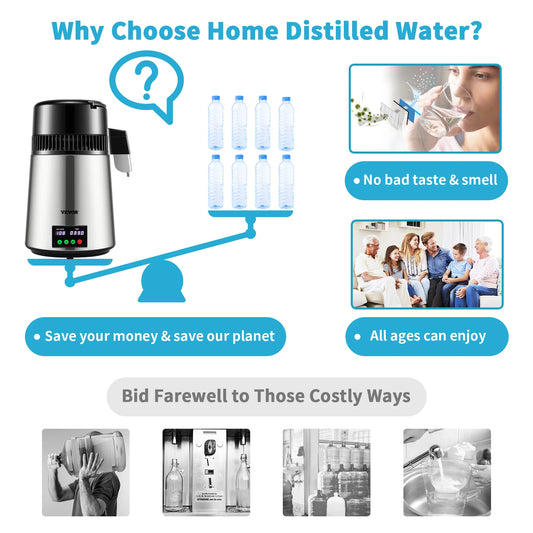Lumière PureDistill™ Water Purification System