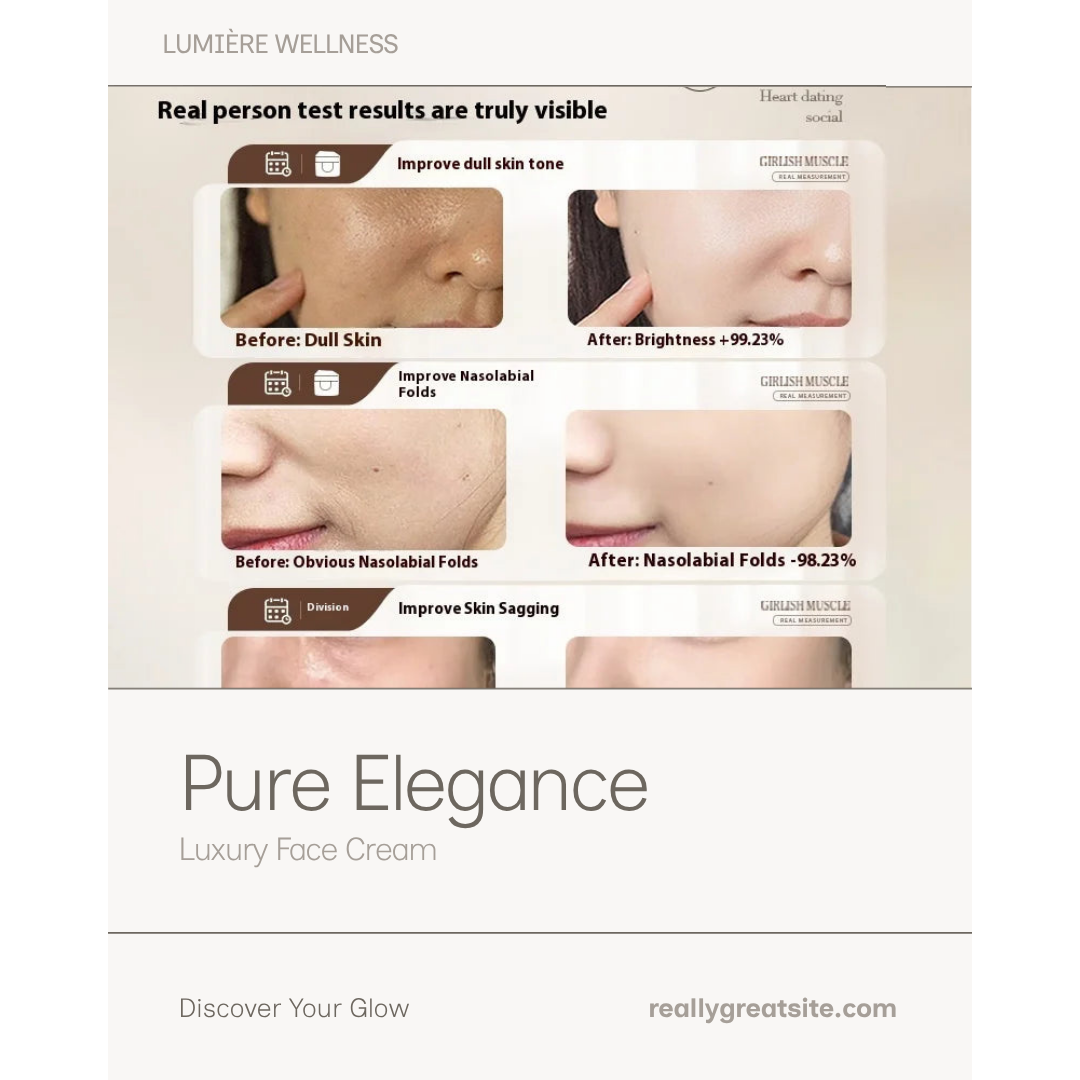 Lumière Astragalus Radiance Face Cream – clean product presentation