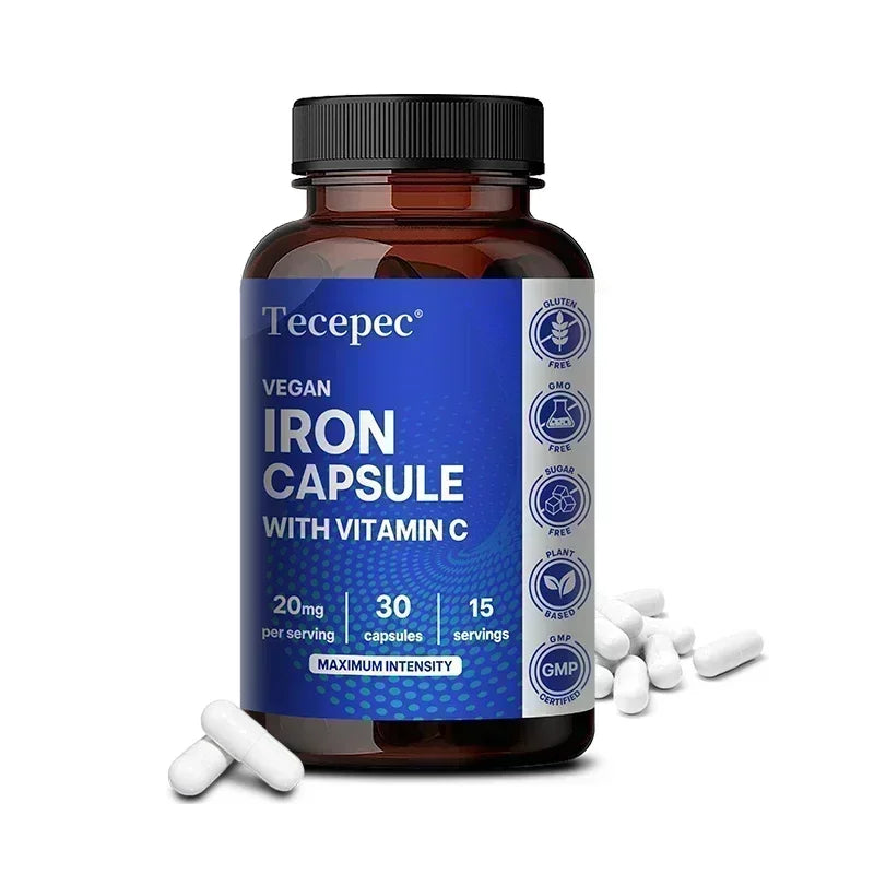 Lumière Iron + Vitamin C Daily Supplement