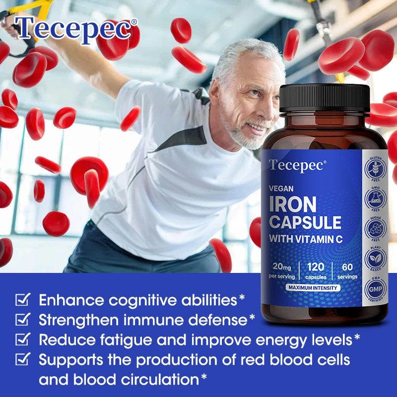 Lumière Iron + Vitamin C Daily Supplement
