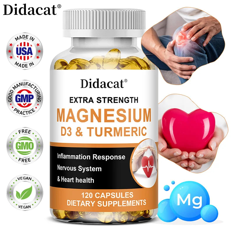 Lumière Magnesium & Vitamin D3 Daily Supplement