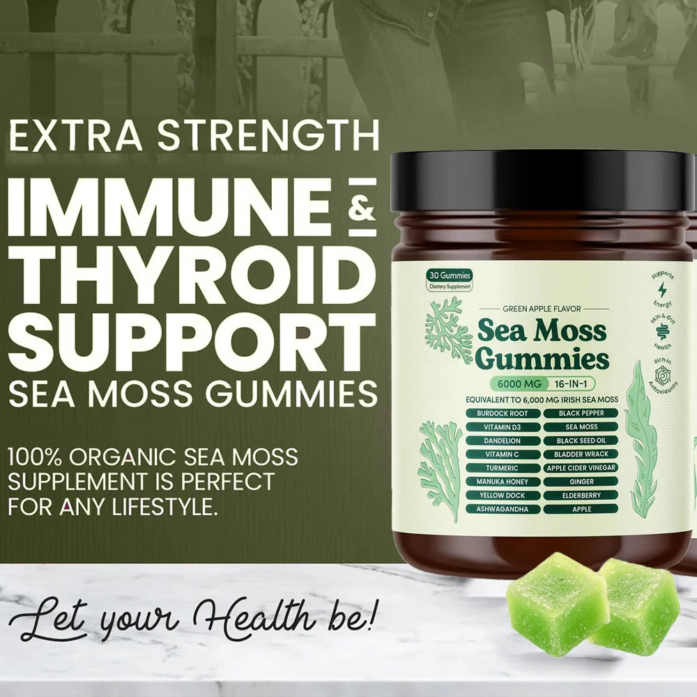 Lumière Sea Moss Gummies 16-in-1 Superfood Blend