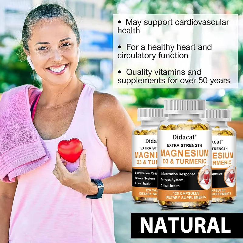 Lumière Magnesium & Vitamin D3 Daily Supplement