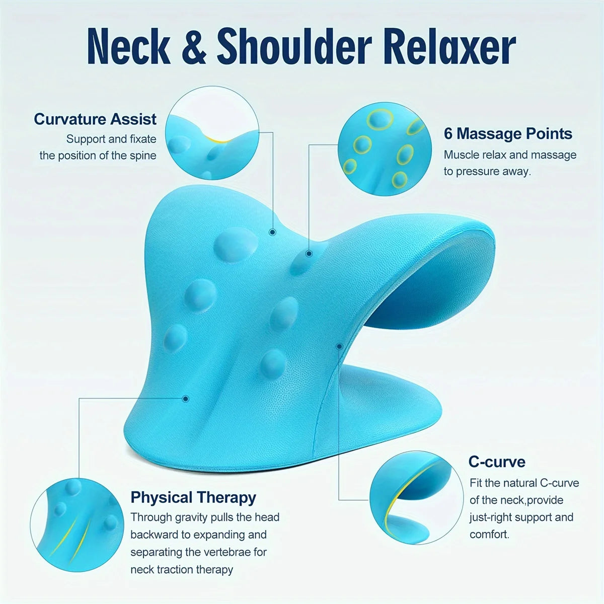 Lumière Cervical Neck Relaxer Pillow