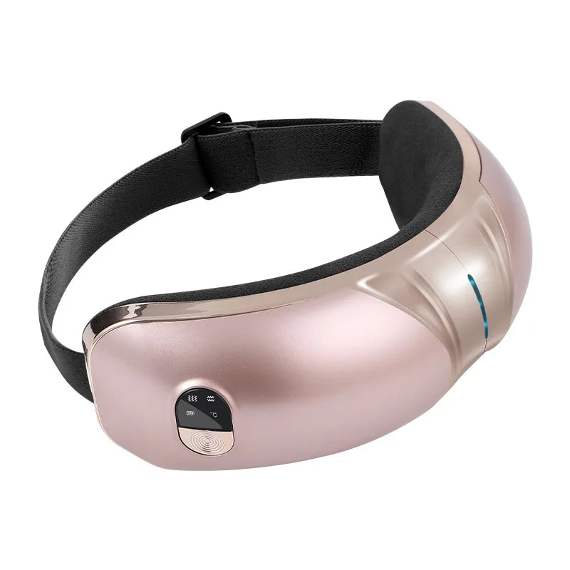 Massage Product bluetooth Vibrator Heated Eye Mask Relax Eye Strain Electric Smart Eye Roller Massager Wellness Best Sellers