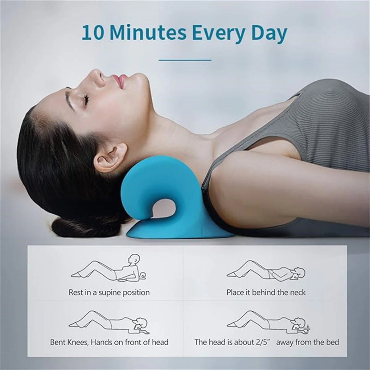 Lumière Cervical Neck Relaxer Pillow