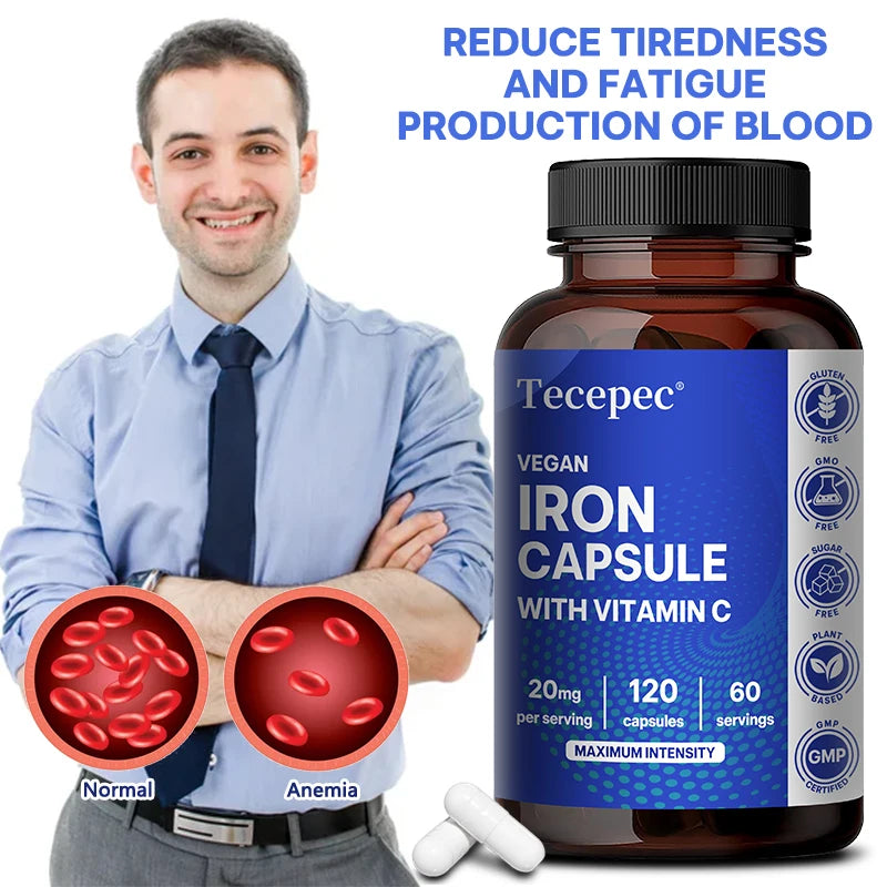 Lumière Iron + Vitamin C Daily Supplement