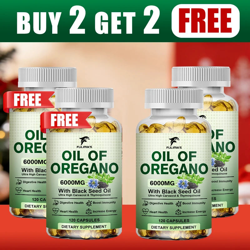 Lumière Oregano Gold™ 6000MG Wellness Capsules
