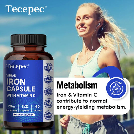 Lumière Iron + Vitamin C Daily Supplement