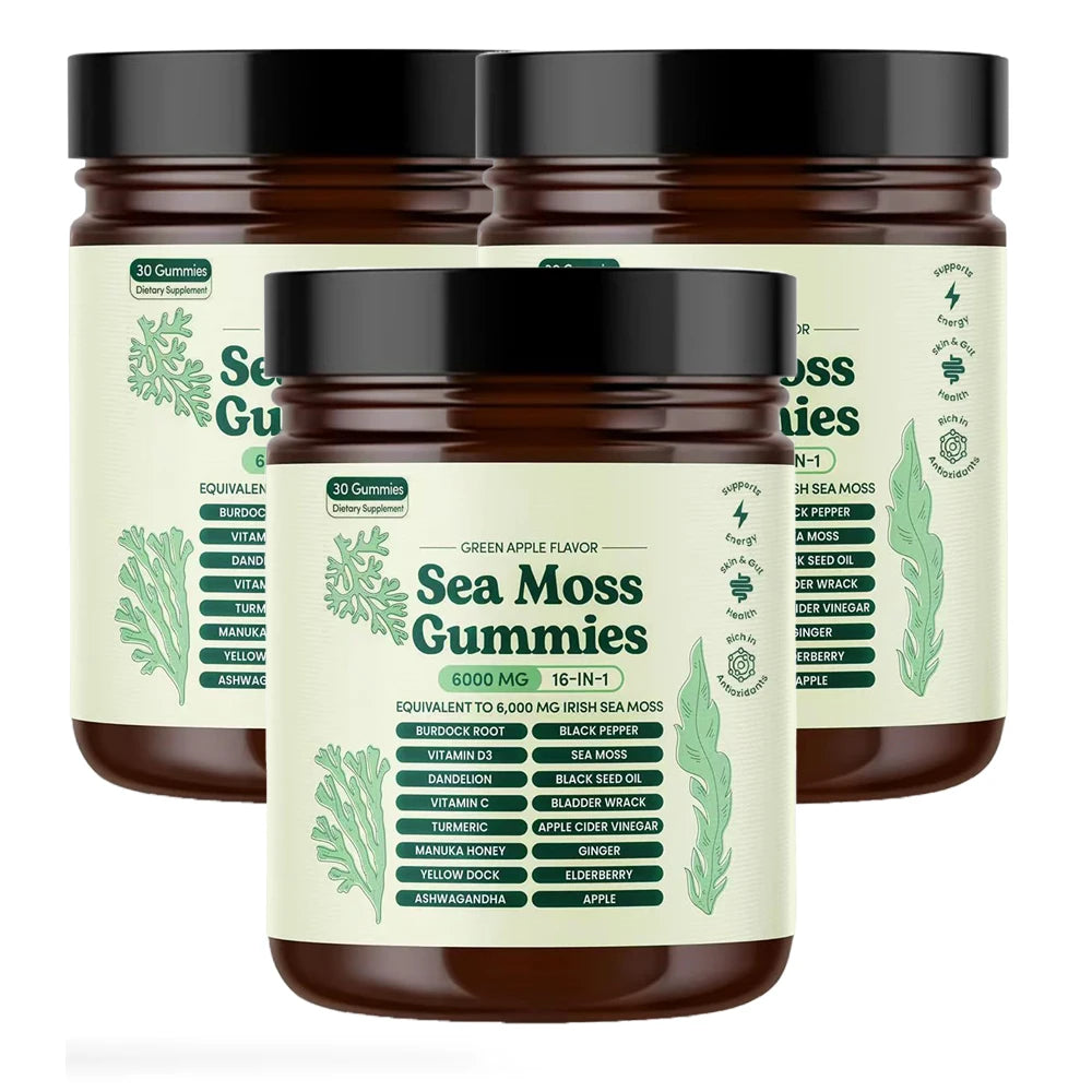 Lumière Sea Moss Gummies 16-in-1 Superfood Blend