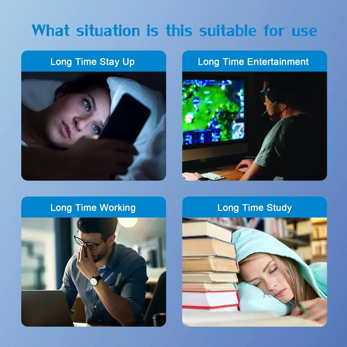 Bluetooth Wearable Anti-Fatigue Eye Device Stress Relief smart Portable eye massager products digital Wellness Tool