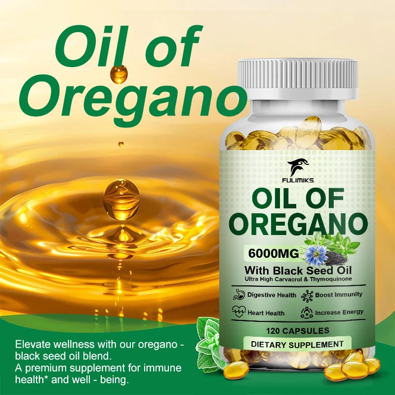 Lumière Oregano Gold™ 6000MG Wellness Capsules