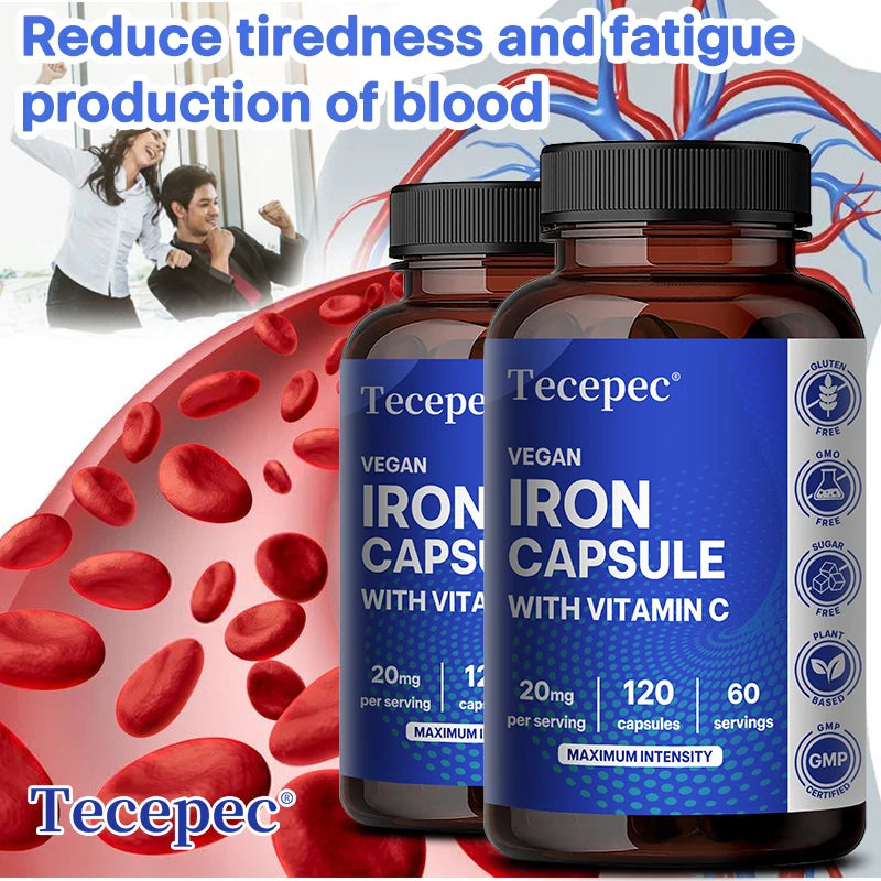 Lumière Iron + Vitamin C Daily Supplement