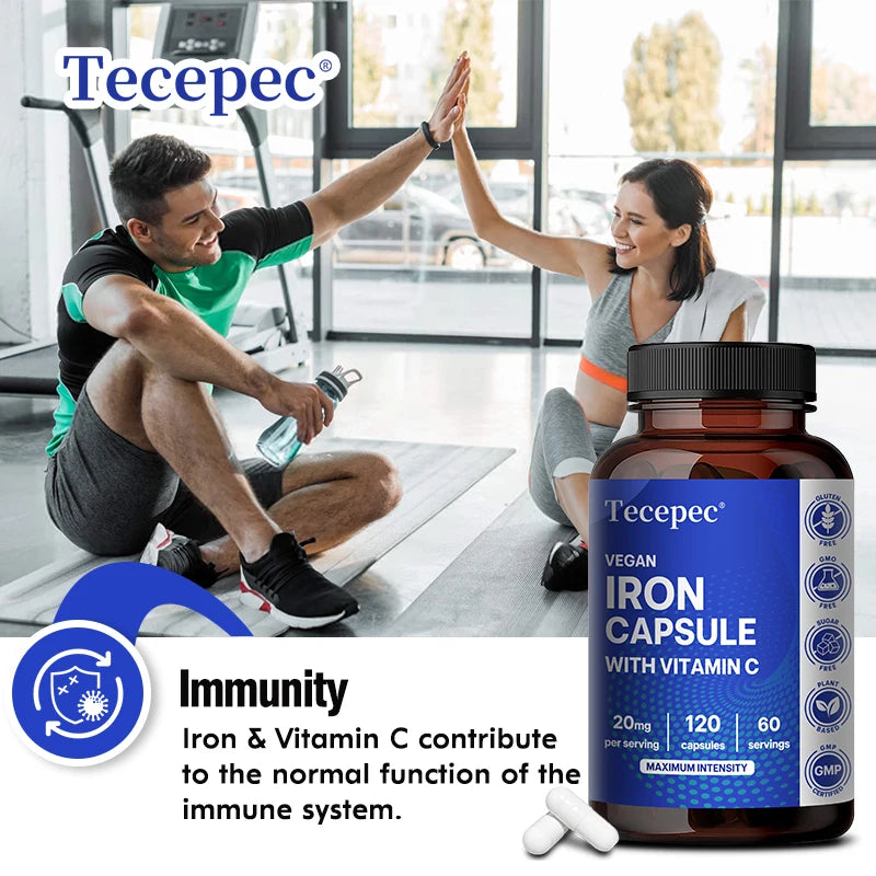 Lumière Iron + Vitamin C Daily Supplement