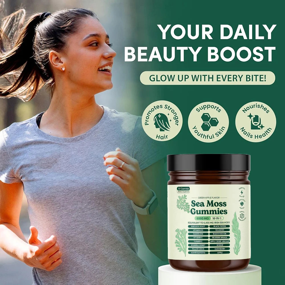 Lumière Sea Moss Gummies 16-in-1 Superfood Blend