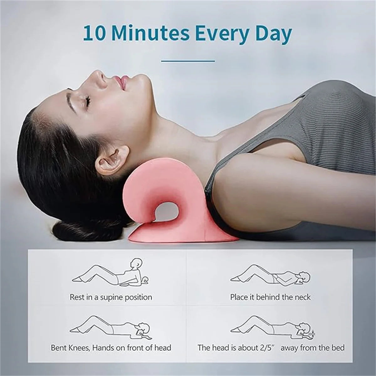 Lumière Cervical Neck Relaxer Pillow